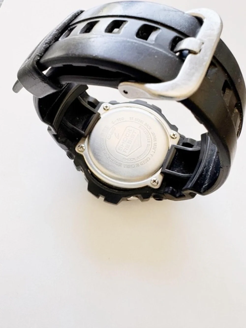 Casio G-Shock Men’s Ana-Digi Watch Black Yellow Shock Resist 44mm Working